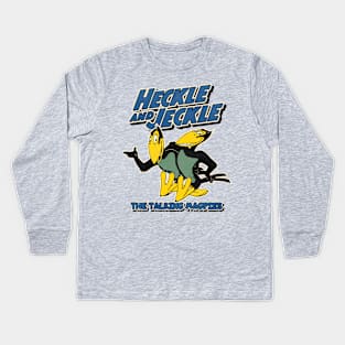 HECKLE and JECKLE Kids Long Sleeve T-Shirt